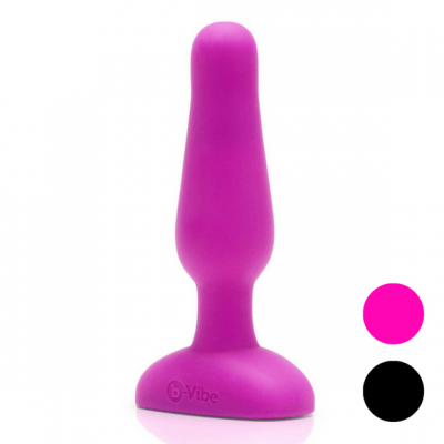 b Vibe Novice Plug Waterproof Remote Control Vibrating Anal Toy