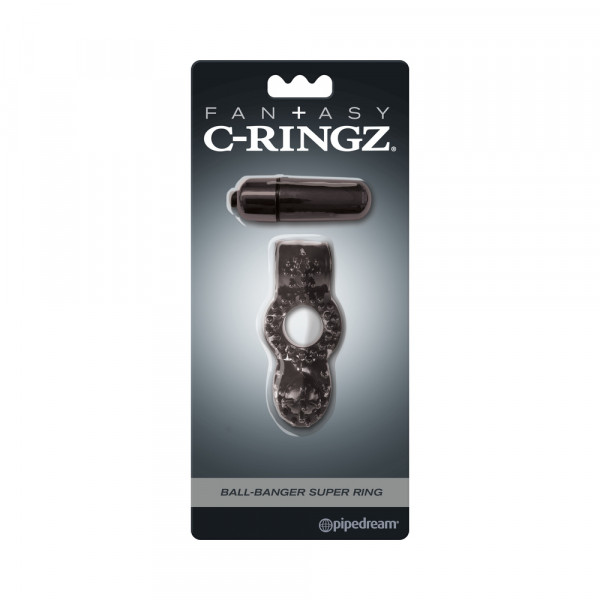 Fantasy C Ringz Ball Banger Super Ring Black