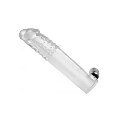 Size Matters Clear Sensations Penis Extender Vibro Sleeve