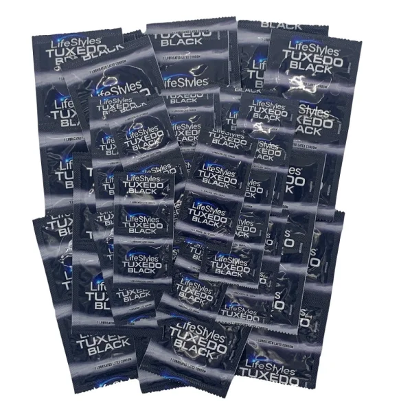 LifeStyles Tuxedo Condoms | 12-Pack