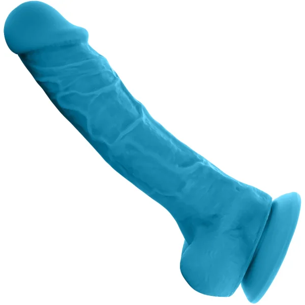 NS Novelties Colours Dual Density 8 Inch Silicone Realistic Suction Cup Dildo