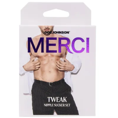 Merci Tweak Nipple Sucker Set Clear