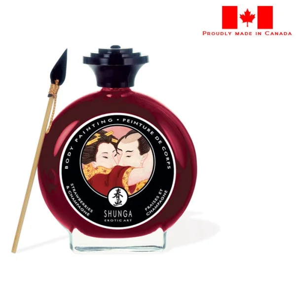 Shunga Edible Body Paint - Aphrodisiac Chocolate 3.5 fl oz