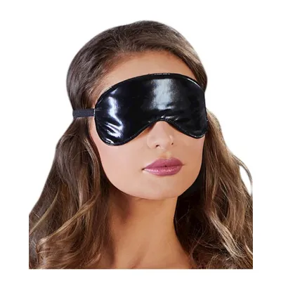 Claire Waist Cincher And Blindfold Black Medium