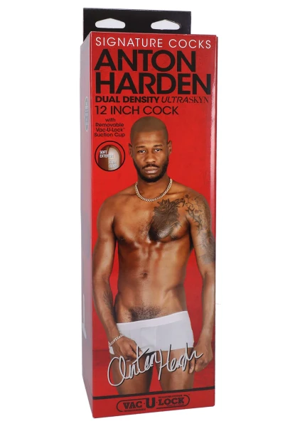 Signature Cocks - Anton Harden - 11" ULTRASKYN Cock with Removable Vac-U-Lock Suction Cup — image 9 of 9