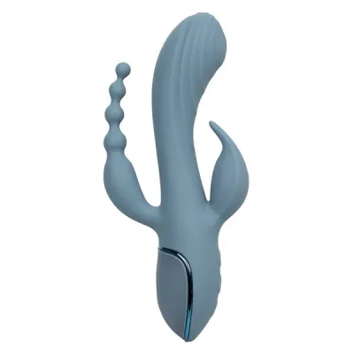 CalExotics III Triple Ecstasy Rechargeable Rabbit Vibrator