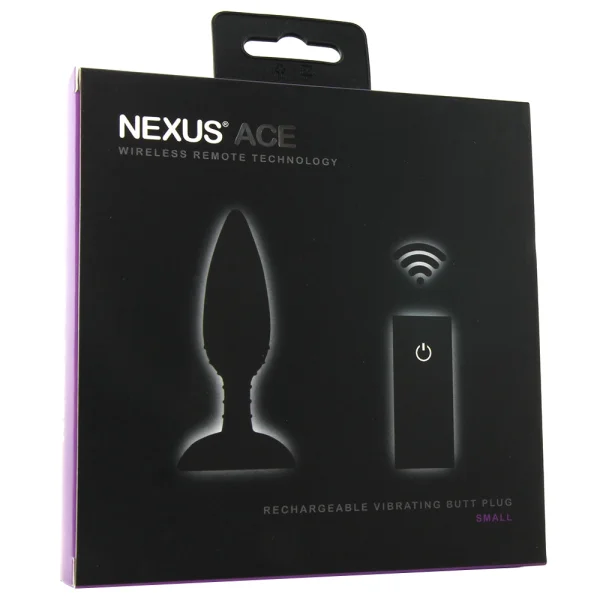 Nexus Ace Rechargeable Vibrating Butt Plug Small