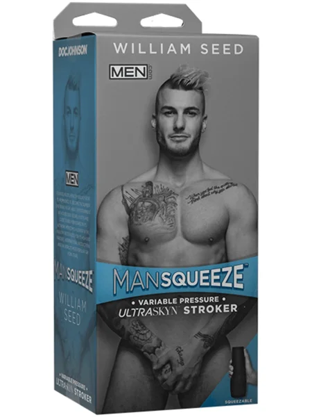 Man Squeeze - William Seed  ULTRASKYN Stroker - Ass
