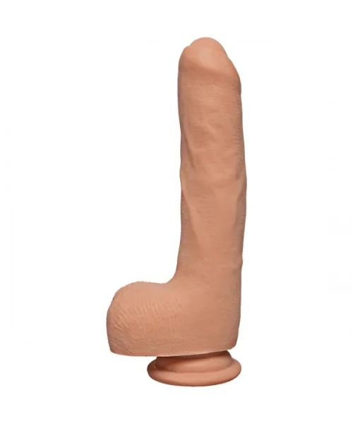 The D - Uncut D - ULTRASKYN 9" with Balls - Vanilla — image 4 of 4