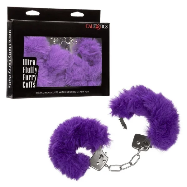 Ultra Fluffy Furry Cuffs - Black