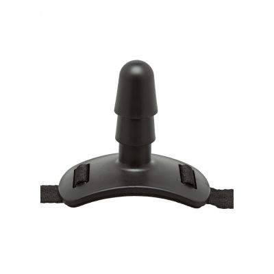 Black Universal Strap On Beginner Butt Plug