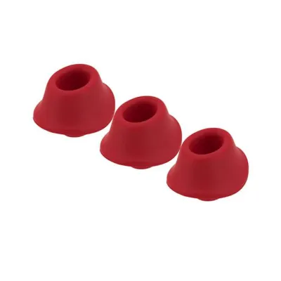 Womanizer Premium classic Silicone Heads 3 Pack Red Small