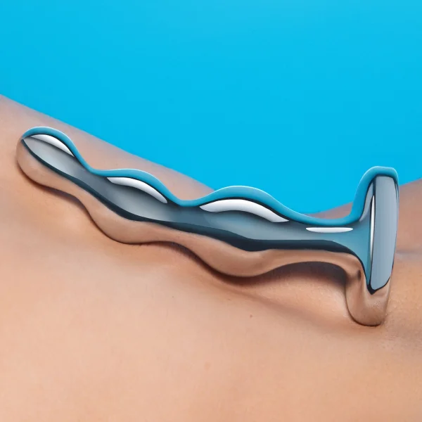 B-Vibe Stainless Steel Anal Beads