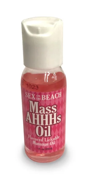 Massahhhs Lickable and Warming Massage Oil
