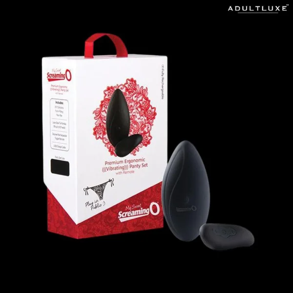 Premium Ergonomic Vibrating Panty Set with Remote