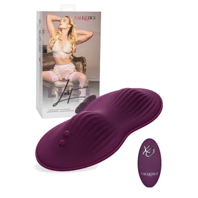 California Exotic Lust 9 5 Silicone Lay On Vibrator with Remote Control
