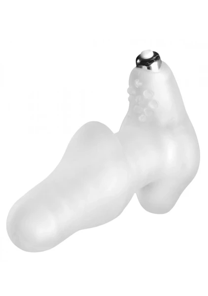 Fill Her Up Vibrating Love Tunnel With Clit Stimulator