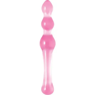Crystal Premium Glass Kegel Wand Pink 7 5 Inch