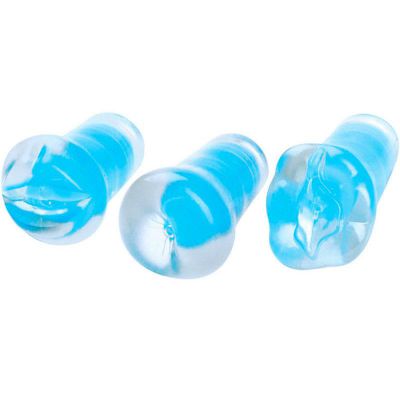 Cyberskin Transluctent Stroker Triplets Masturbator