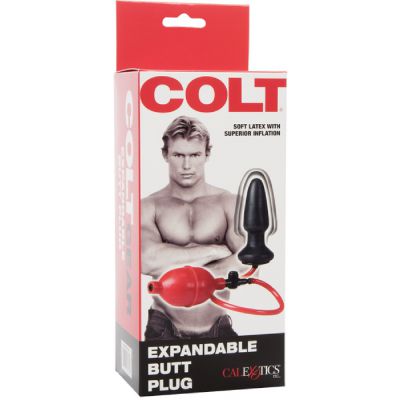Expandable Butt Plug Black