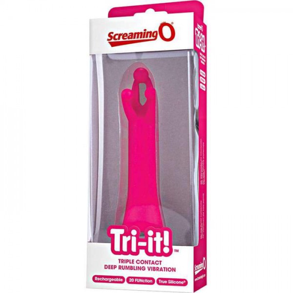 Tri-It! Triple Contact Clitoral Vibrator