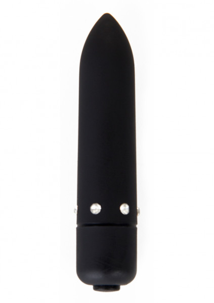 Diamond Power Bullet - Black Mini Bullet Vibrator