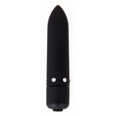 Diamond Power Bullet Black Mini Bullet Vibrator