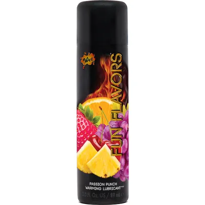 Wet Fun Flavors 4 In 1 Lubricant Passion Fruit Pizzazz 3oz