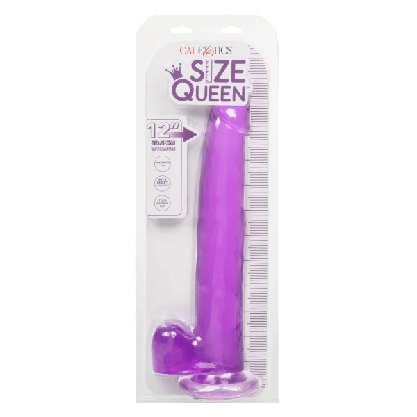 Size Queen 12 inch-30.5 Cm  - Purple