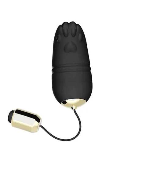Paw Remote Control Clitoral Vibrator - Black - 2.8 Inch