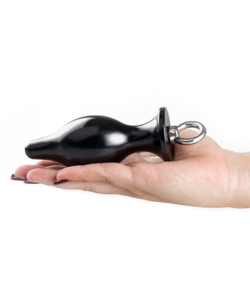 Bondara Black Metal Pacifier Butt Plug – 4, 5 or 6 Inch — image 6 of 6