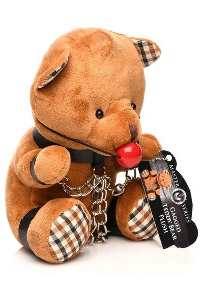 Gagged Teddy Bear Plush