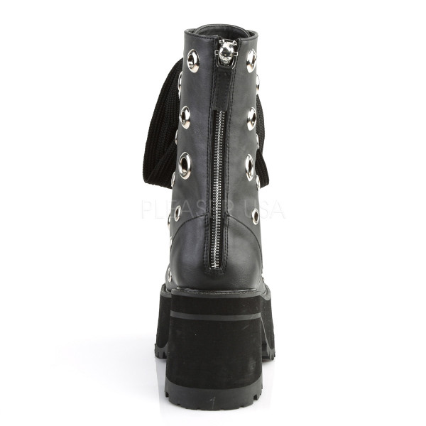 3 3/4 inches Heel, 2 1/4 inches PF Lace-Up Ankle Boot, Back Zip — image 4 of 4