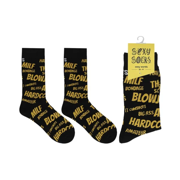 Shots Socks Sexy Words S/m