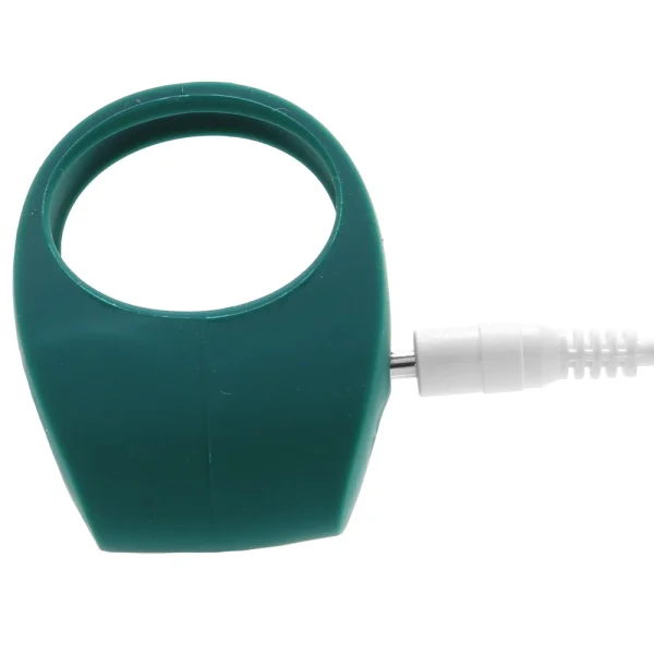 LELO Tor 2 Vibrating Waterproof Cock Ring for Couples - Dark Green