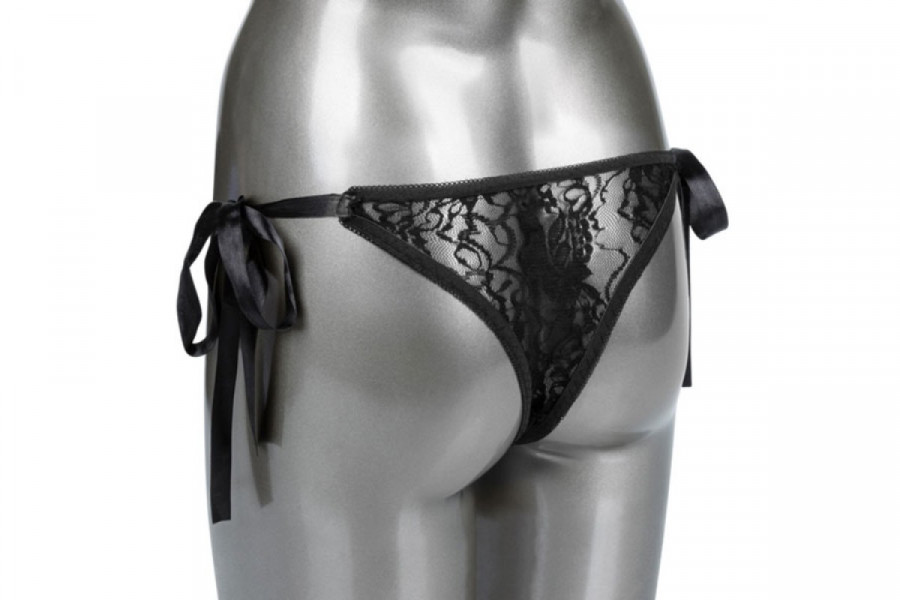 Remote Control Lace Thong Set