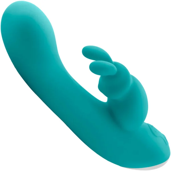 Blush Hop Rave Rabbit Rechargeable Dual Stimulating Vibrator