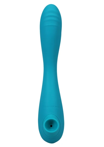 This Product Sucks - Sucking Clitoral Stimulator with Bendable G-Spot Vibrator