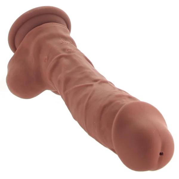 Big Shot Silicone Vibrating Squirting Dildo By Evolved Novelties - Chocolate