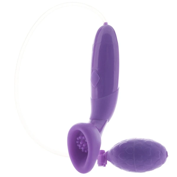 Waterproof Silicone Clitoral Pump - Purple