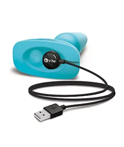 B-vibe Usb Rechargeable Rimming Plug - Teal — image 13 of 17