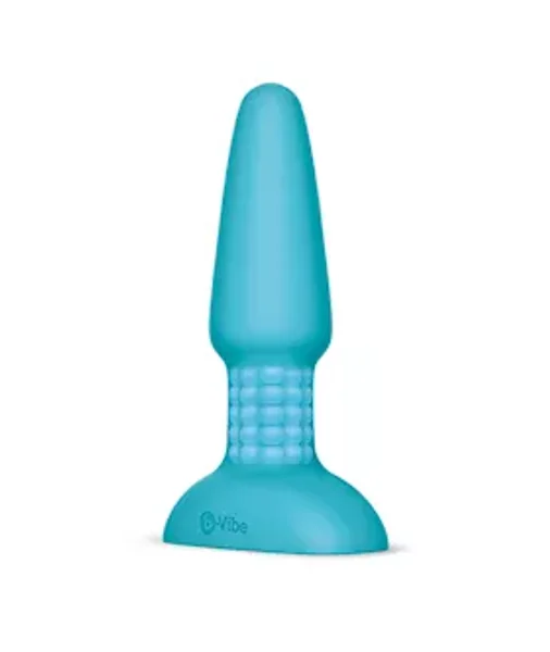 B-vibe Usb Rechargeable Rimming Plug - Teal — image 11 of 17