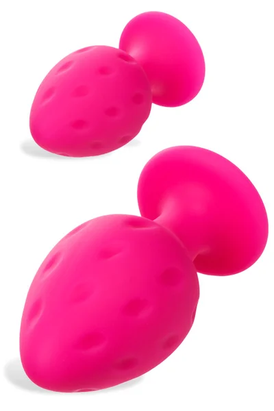 California Exotic Cheeky Pink Silicone Butt Plug Set (2 Pce) — image 14 of 17