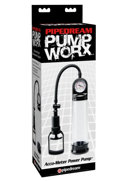 Accu-Meter Power Pump - Penis Pump by Pump Worx