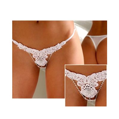 Skimpy Tranca Thong White One Size