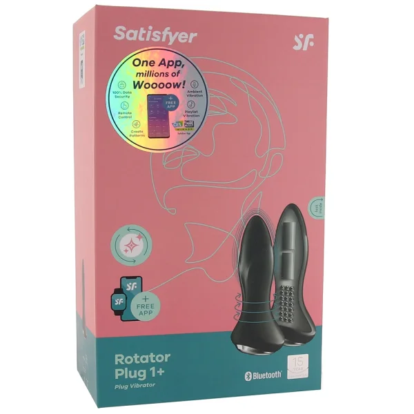 Satisfyer Rotator Plug 1+ App Vibe