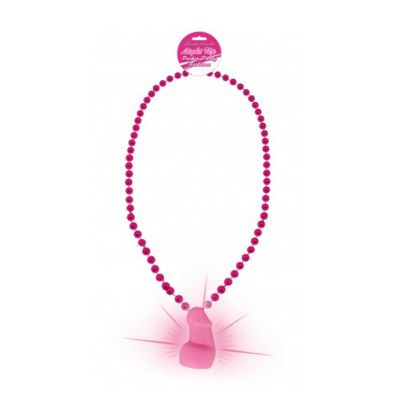 Light Up Pecker Party Necklace