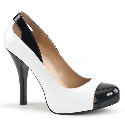 5 inches Heel 1 2 inches PF Spectator Pump w Cutout Details