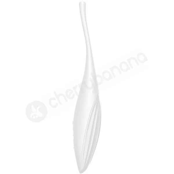 Satisfyer Twirling Joy White App Controlled Vibrating Clitoral Stimulator