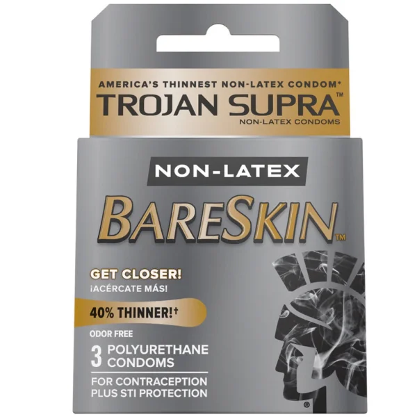 Trojan Non-Latex BareSkin Condoms